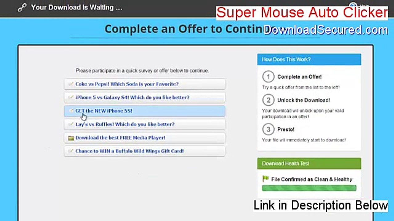 Super Mouse Auto Clicker Keygen - Risk Free Download