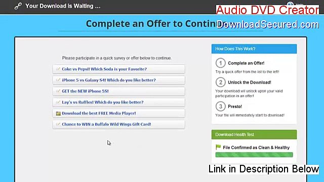 Audio DVD Creator Keygen (Instant Download)