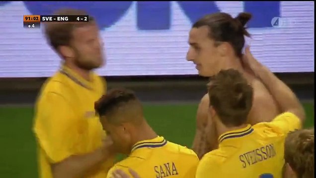 Best Soccer Goal Ever Zlatan Ibrahimovic Sweden VS England Bicycle Goals Kick