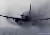 Planes Make Impressive Landings in Harsh Weather Conditions