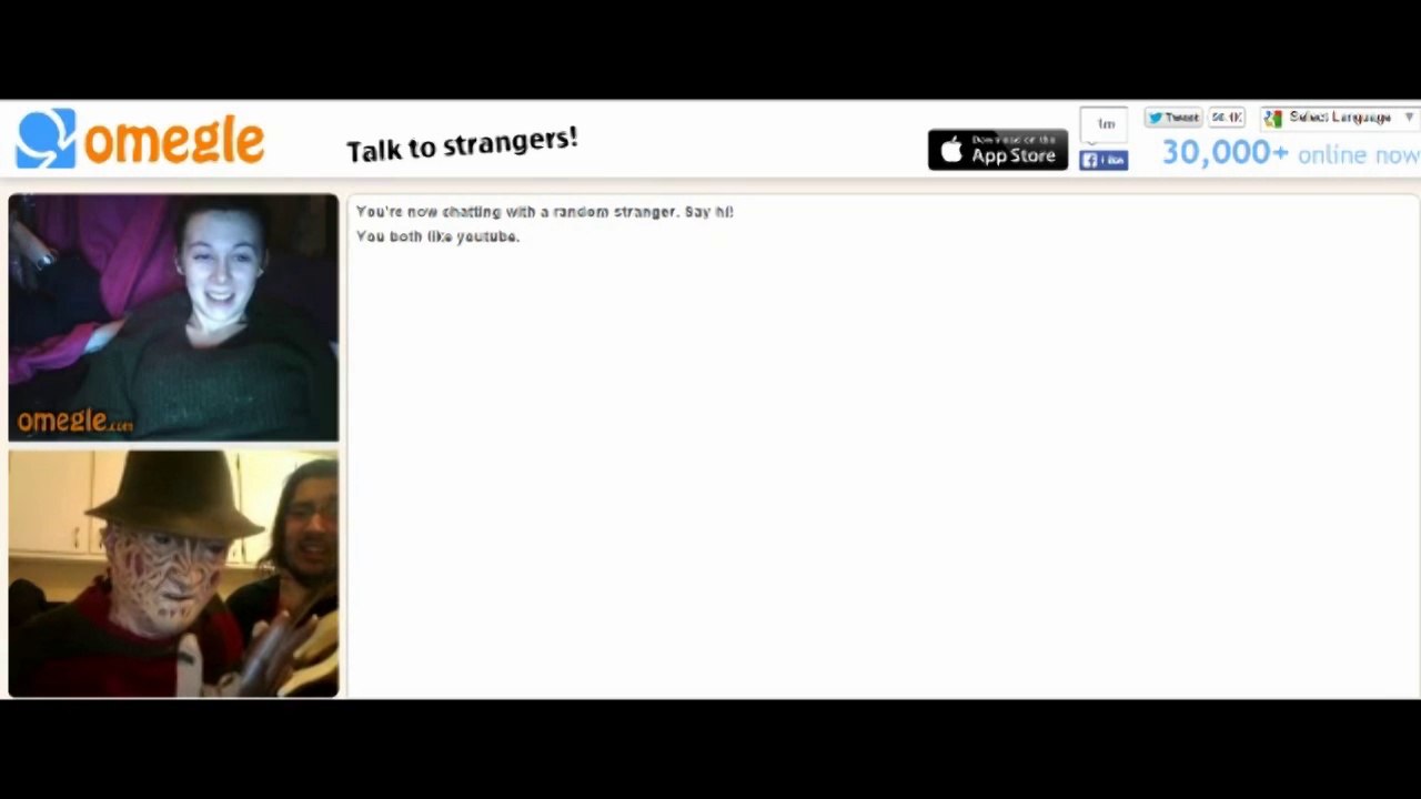 A Nightmare On Omegle Street: Freddy Krueger Prank