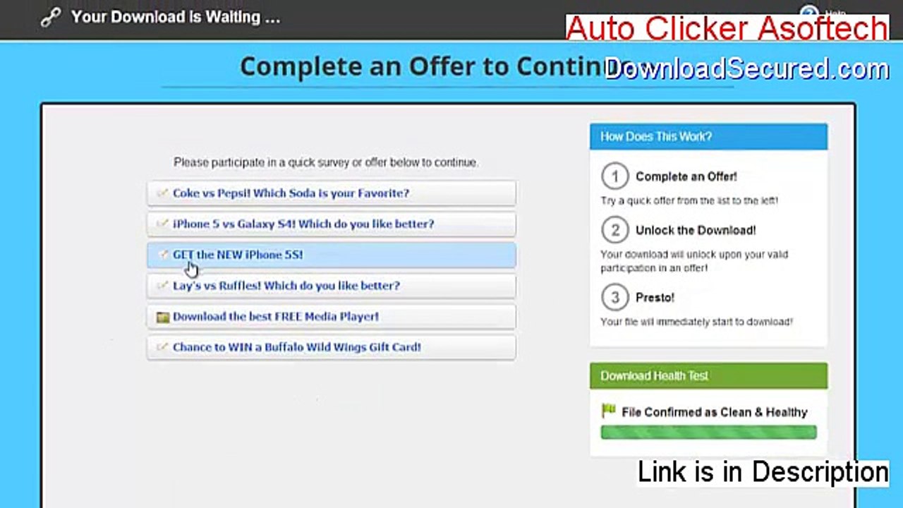Auto Clicker Asoftech Crack [Instant Download 2015]