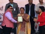Anandiben Patel enjoys Defence-O-Dance by women in Ahmedabad