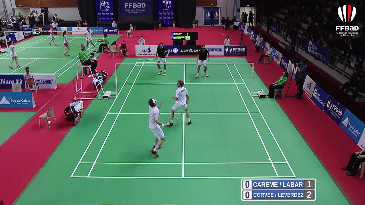 Championnats de France 2015 - demi finale Double Hommes (Aire sur La Lys)