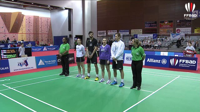 Championnats de France 2015 - finale Double Mixte (Aire sur La Lys)