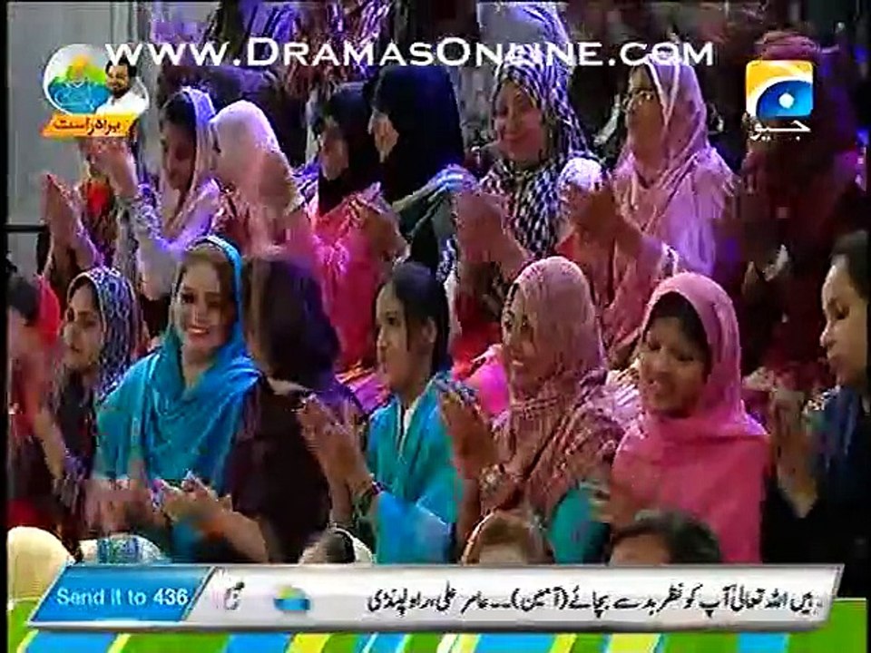 See How Aamir Liaquat is Defending MQM during a Live Show