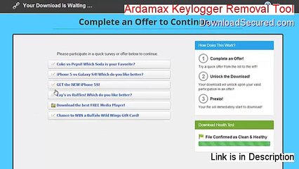 Ardamax Keylogger Removal Tool Full Download [Download Here 2015]