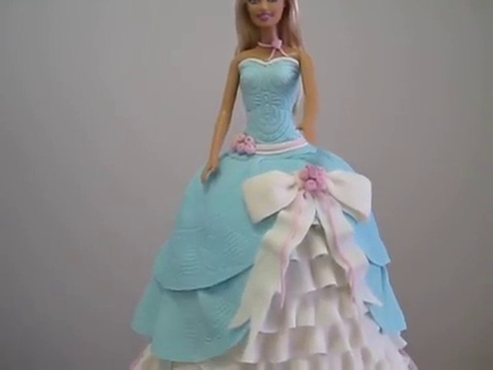 Barbie Cinderella Princess Doll Cake - How to Make a Doll Cake by Pink Cake Princess (Click on Link)
