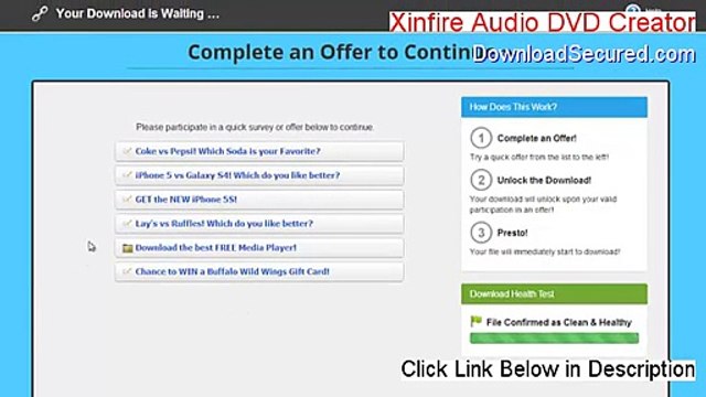 Xinfire Audio DVD Creator Key Gen (Legit Download)