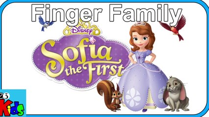 Sofia the First Nursery Rhymes Children Finger Family Song Sofia