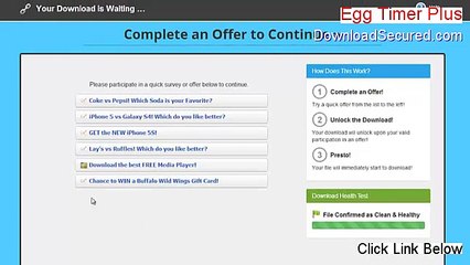 Egg Timer Plus Serial - Download Here
