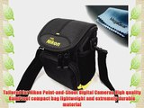 MegaGear ''Ultra Light'' Protective Black Camera RainProof Case Bag for Nikon 1 S1 Nikon 1