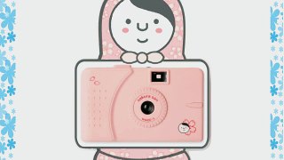 Superheadz Light Pink Sakura San Slim 35mm Wide Angle Camera