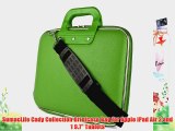 Green SumacLife Cady Briefcase Bag for Apple iPad Air 2 and 1 9.7 Tablets