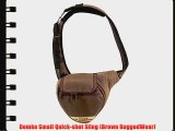 Domke Small Quick-shot Sling (Brown RuggedWear)