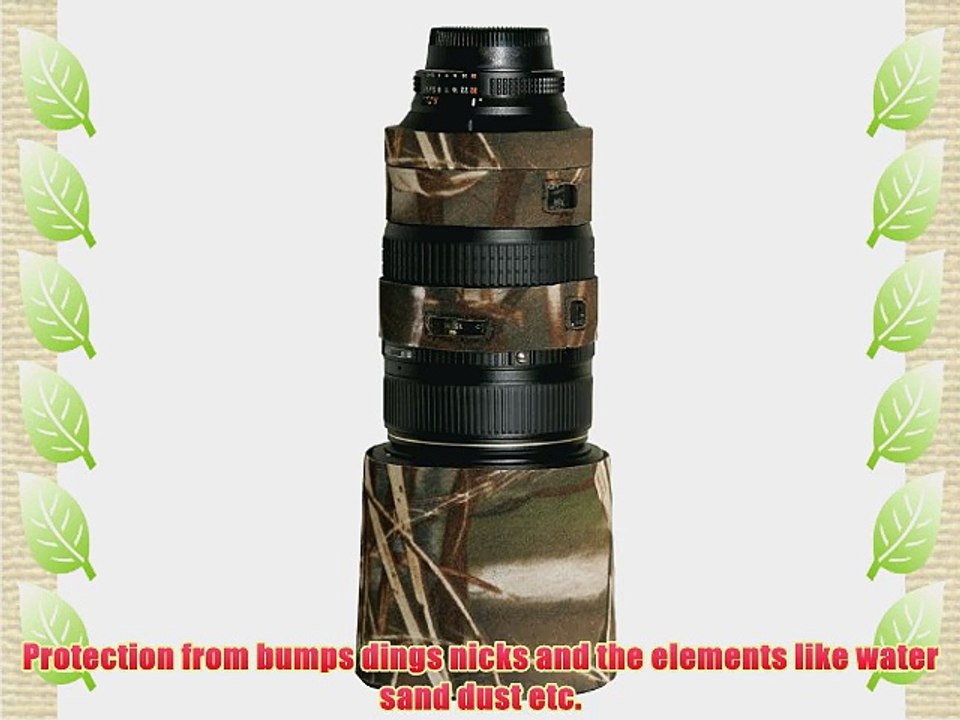 LensCoat LCN80400VRM4 Nikon 80-400VR Lens Cover (Realtree Max4 HD)