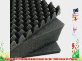 Pelican 1511 Replacement Foam Set for 1510 Case (4-Piece)