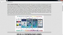 Download Evasion ios 8.1.2 Jailbreak UNTETHERED iPhone6