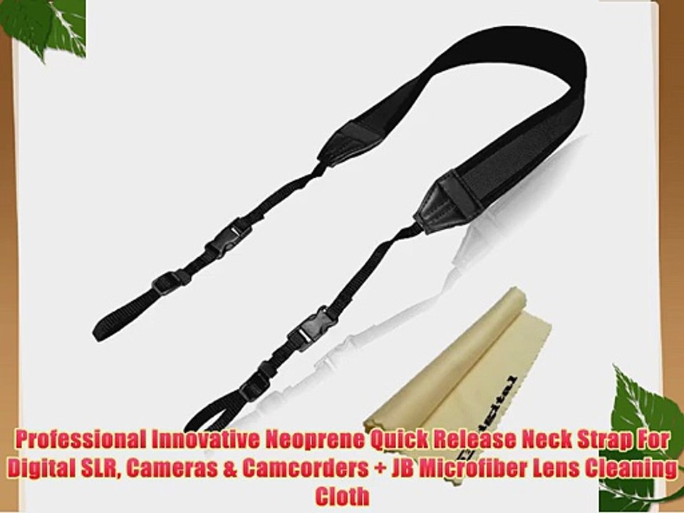 Professional Innovative Neoprene Quick Release Neck Strap For Digital SLR Cameras