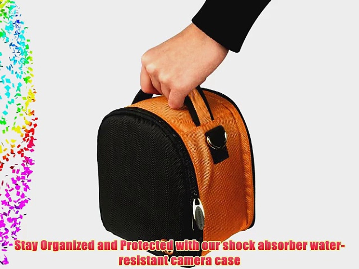 ⁣Travel Wireless Hard Nylon Camera Carrying Case For Canon PowerShot Series Point And Shoot