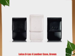 Leica D-Lux 4 Leather Case Brown