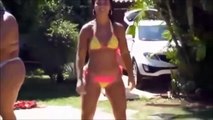 Bikini Girl Spreading Her Legs