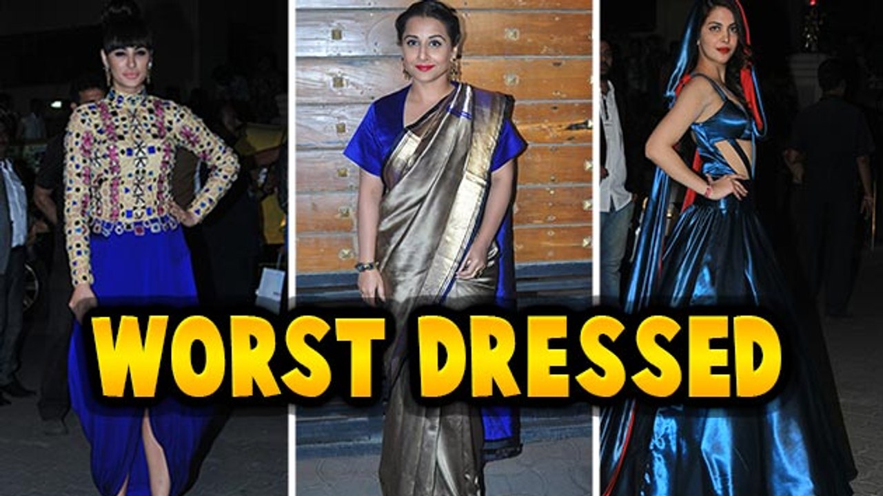 WORST Dressed At Filmfare Red Carpet