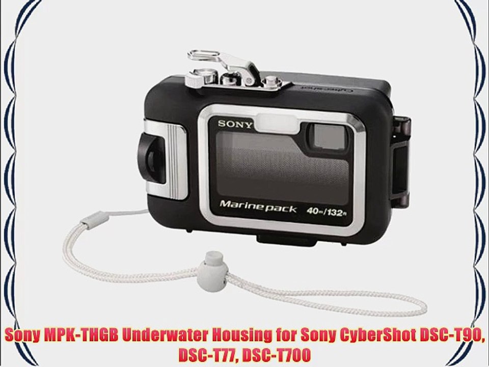 Sony MPK-THGB Underwater Housing for Sony CyberShot DSC-T90 DSC-T77 DSC-T700