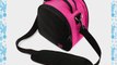 VG Hot Pink Laurel DSLR Camera Carrying Bag with Removable Shoulder Strap for Nikon D3200 Digital