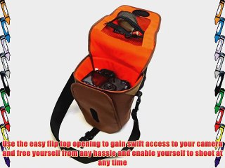 Dolica CS008BR Compact System Camera Shoulder Case/Bag (Brown)
