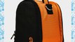 Laurel Compact Edition Nylon Orange DSLR Camera Handbag Carrying Case with Removable Shoulder