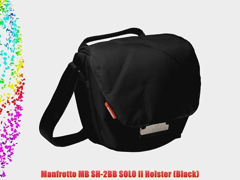 Manfrotto MB SH-2BB SOLO II Holster (Black)