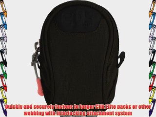 Clik Elite CE101BK Medium Accessory Pouch (Black)