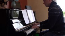 Sang pour sang david hallyday johnny version piano concert
