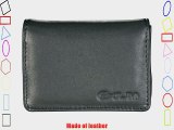 Casio Exilim EX-Case7 Leather Business Card Holder Style Universal Camera Case for Exilim EX-S10