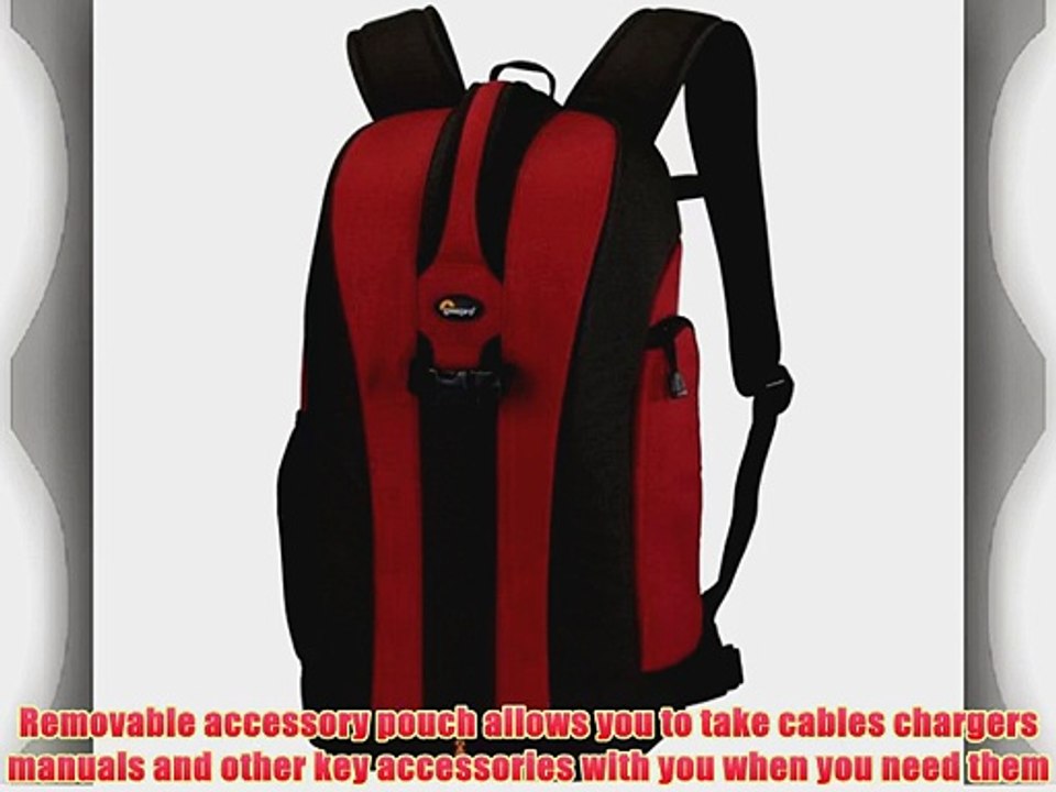 Lowepro Flipside 300 Backpack (Red)