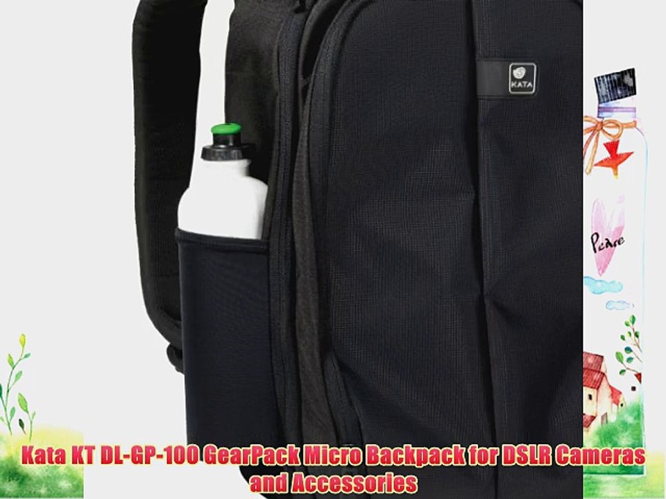 Kata KT DL-GP-100 GearPack Micro Backpack for DSLR Cameras and Accessories