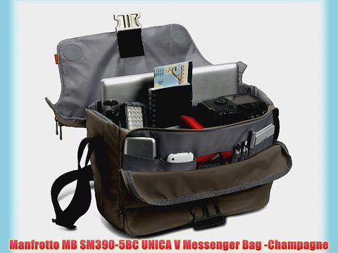 Manfrotto MB SM390-5BC UNICA V Messenger Bag -Champagne