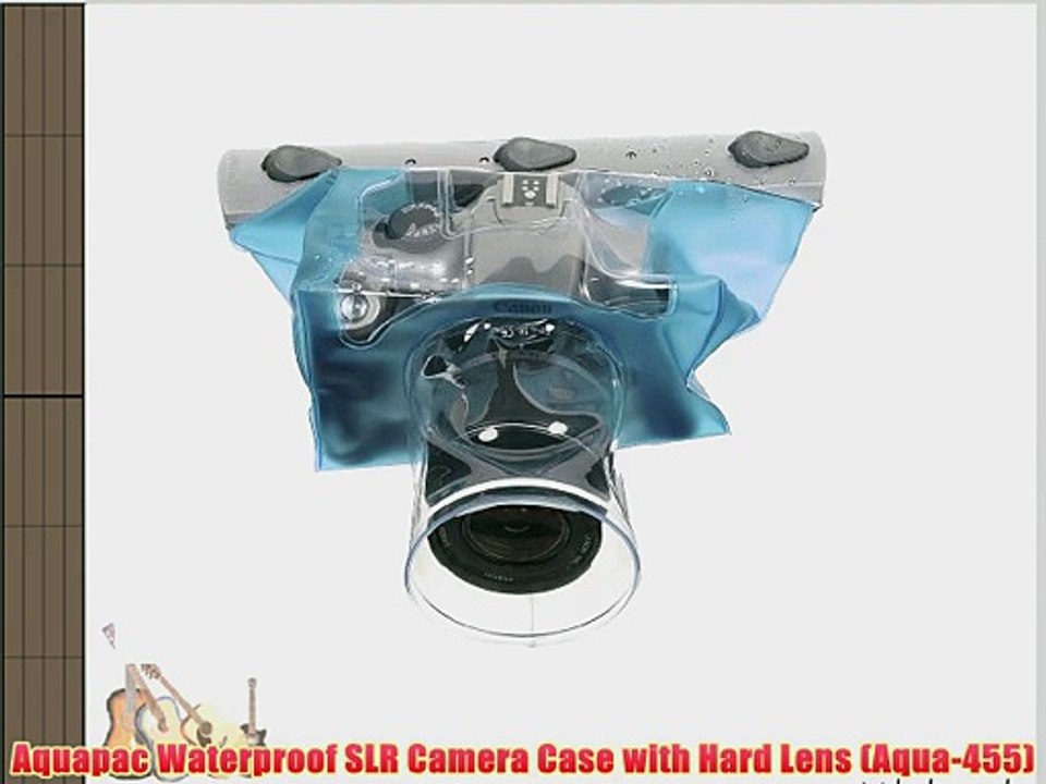 Aquapac Waterproof SLR Camera Case with Hard Lens (Aqua-455)