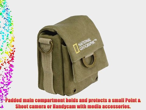 National Geographic NG 1152 Earth Explorer Medium Camera Pouch