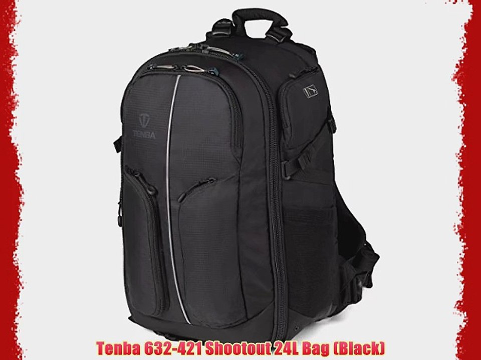 Tenba 632-421 Shootout 24L Bag (Black)