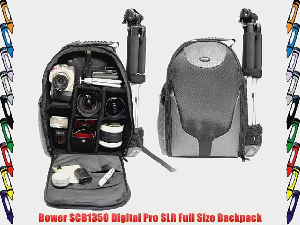 Bower SCB1350 Digital Pro SLR Full Size Backpack