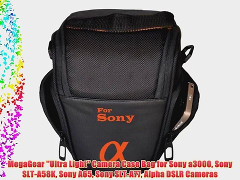 MegaGear ''Ultra Light'' Camera Case Bag for Sony a3000 Sony SLT-A58K Sony A65 Sony SLT-A77