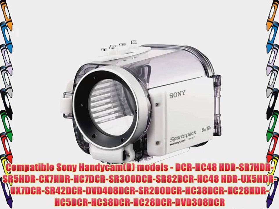 Sony SPK-HCC Sports Pack for most Sony Camcorders