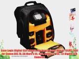 Case Logic Digital SLR Camera Backpack Case (Black) (SLRC-206) for Canon EOS 7D 5D Mark II