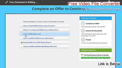 Free Video File Converter Full - Instant Download
