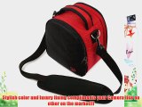 Vangoddy Laurel Red with Luxury Lining Sony Alpha Nex Digital SLR Camera Case with Interchangeable