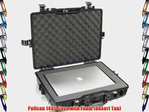 Pelican 1495 Case with Foam (Desert Tan)