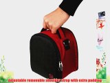 Red Laurel Lightweight Camera Bag Case For Nikon Coolpix Point and Shoot Digital Camera   Screen