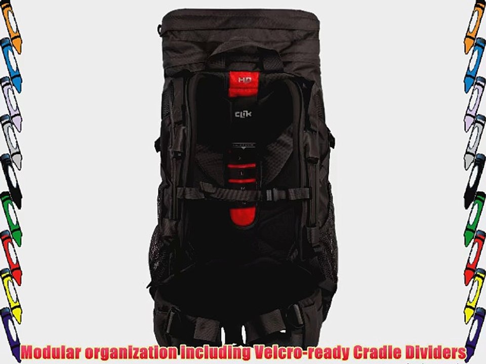 Clik Elite CE402BK Large Hiker Pack (Black)